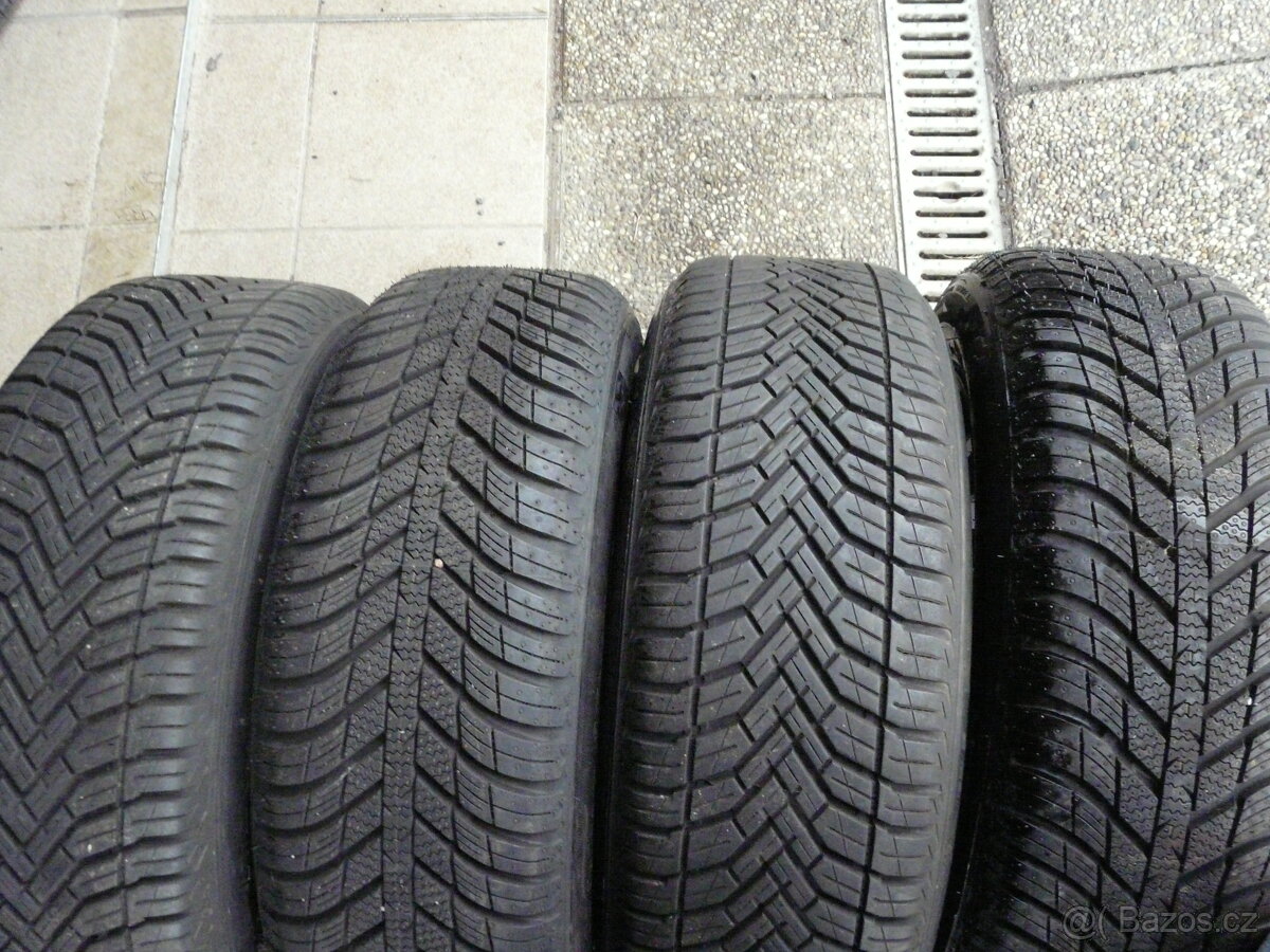 ZIMNÍ PNEU + DISKY 185/60R15 ŠKODA RAPID SEAT VW - 4