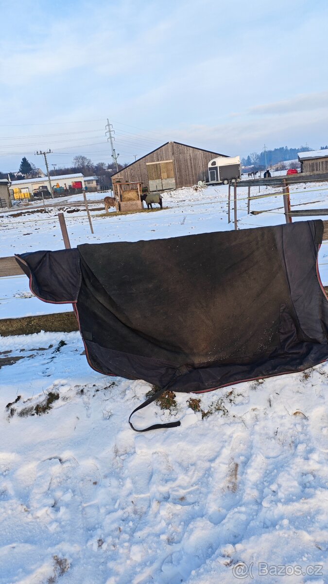 Deka pony podšitá fleesem 125cm - 4
