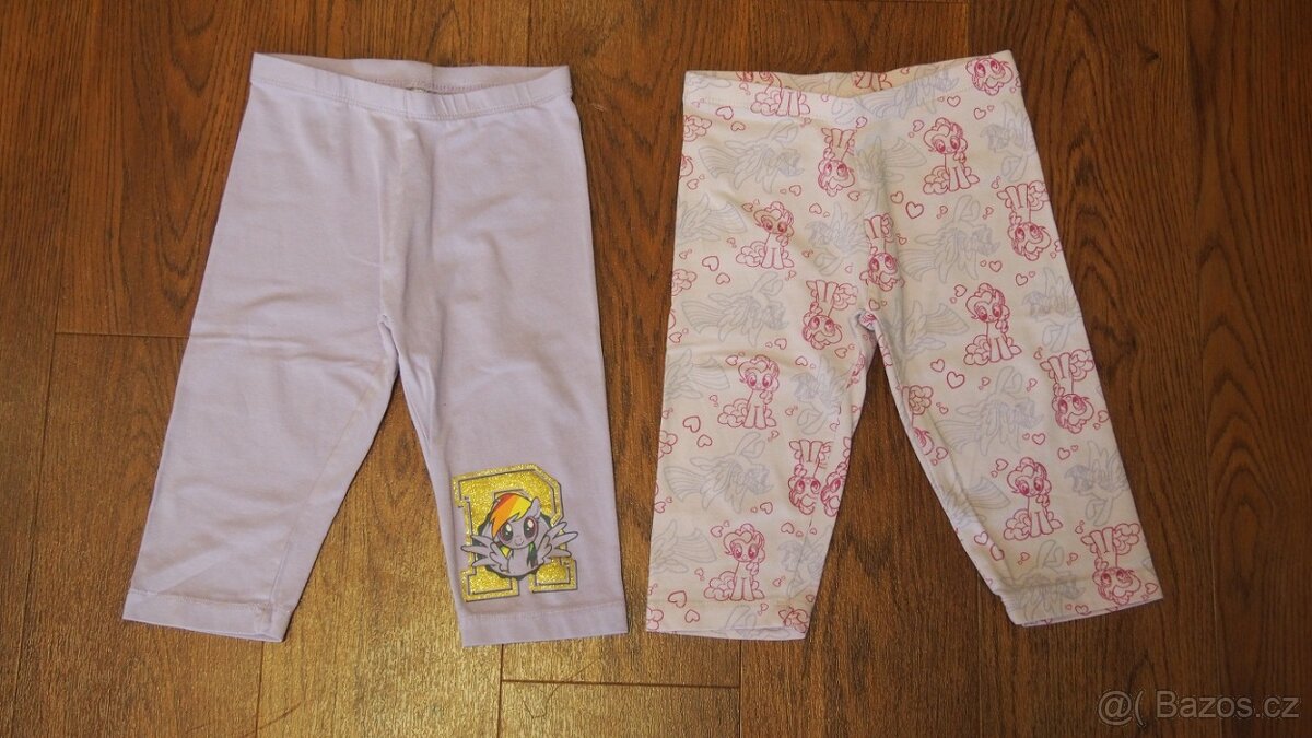 4x legíny délka 1/2 a 3/4 vel.116 - 4