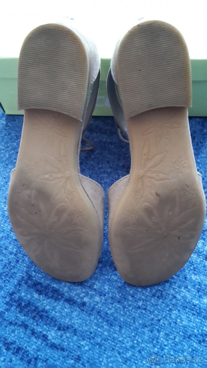 LETNÍ SANDÁLE,BOTY vel.38 - 4