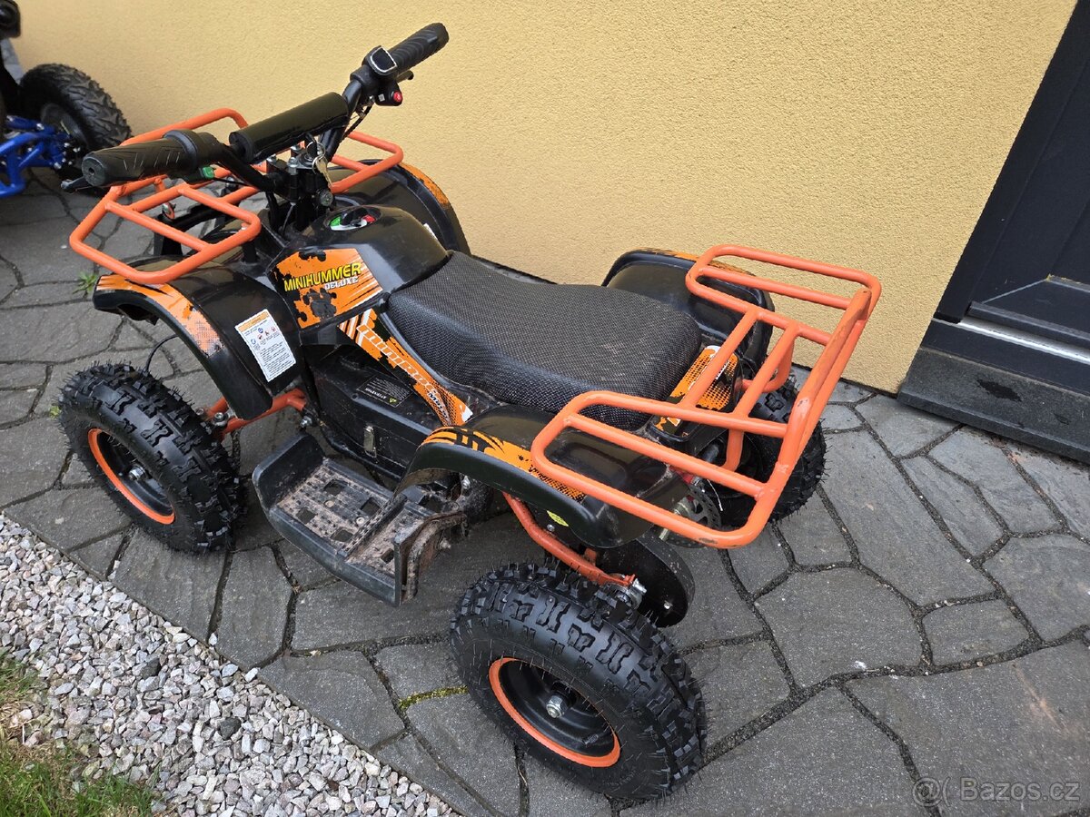 Dětská elektrická čtyřkolka 1000w nové pneu