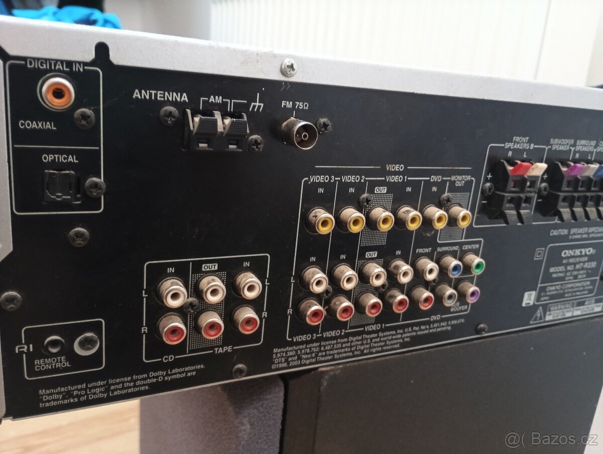 ONKYO AV RECEIVER HT-R330 - Spolehlivý Domácí Kino/Stereo - 4