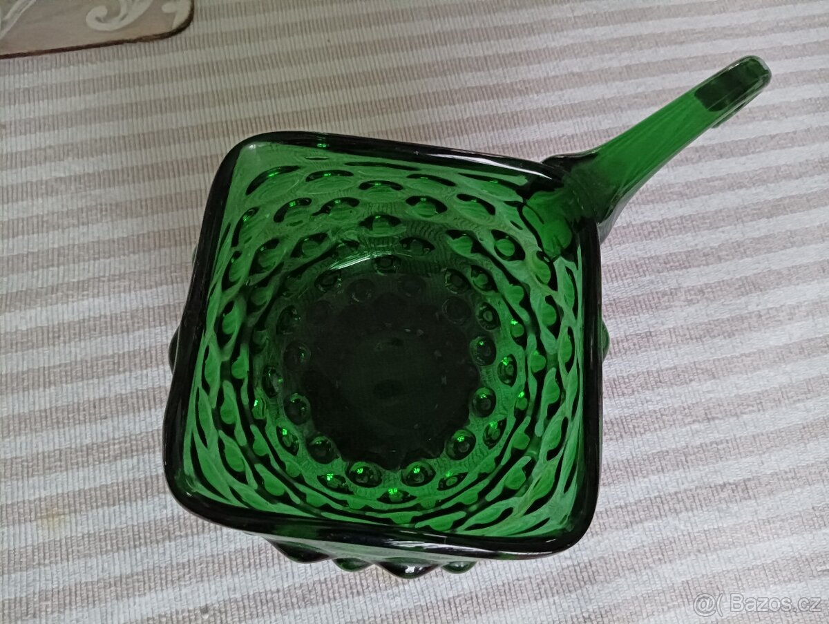 MURANO EMPOLI VERDE MISKA - 60. AŽ 70. LÉTA - 4