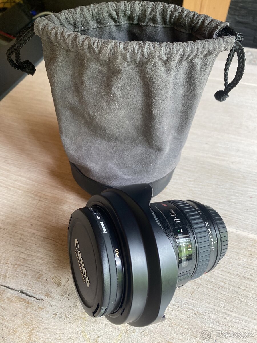 Objektiv canon 17-40 mm f/4L USM + fotoaparát canon eos 400d - 4