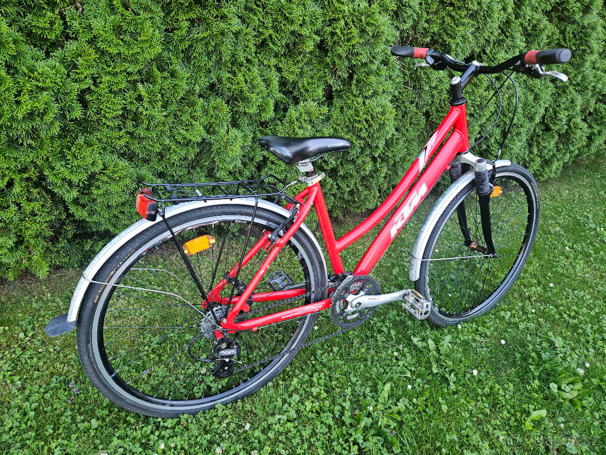 Dámské krosové hliníkové kolo KTM, rám 18" - 4