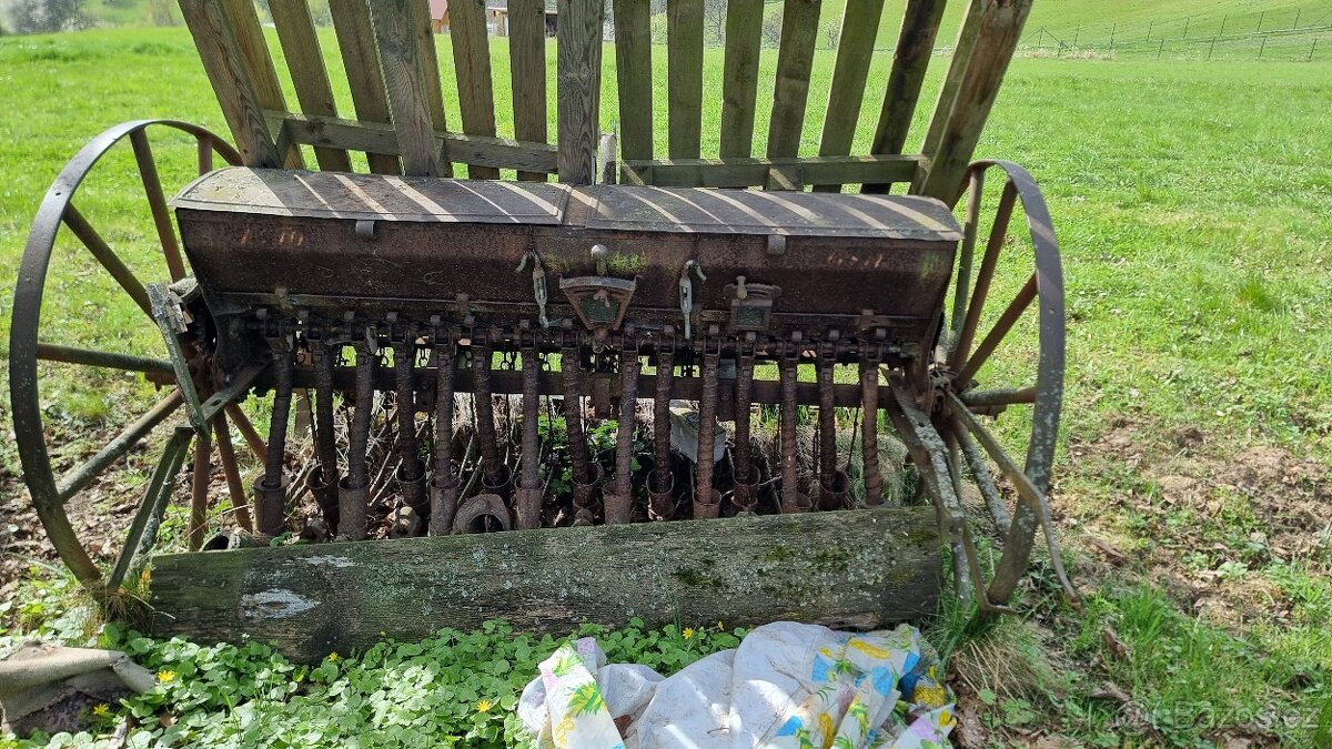 Hrabač sena, secí stroje - 4