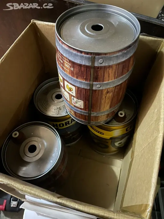 Prodám výčepní zařízení na 5L soudky + 4 soudky - 4