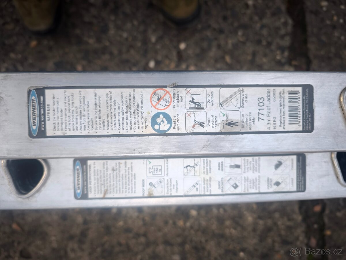 Střešní žebřík Werner - 4