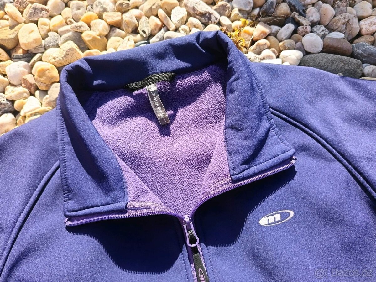 Bunda softshellová fialová Martes S/36 - 4