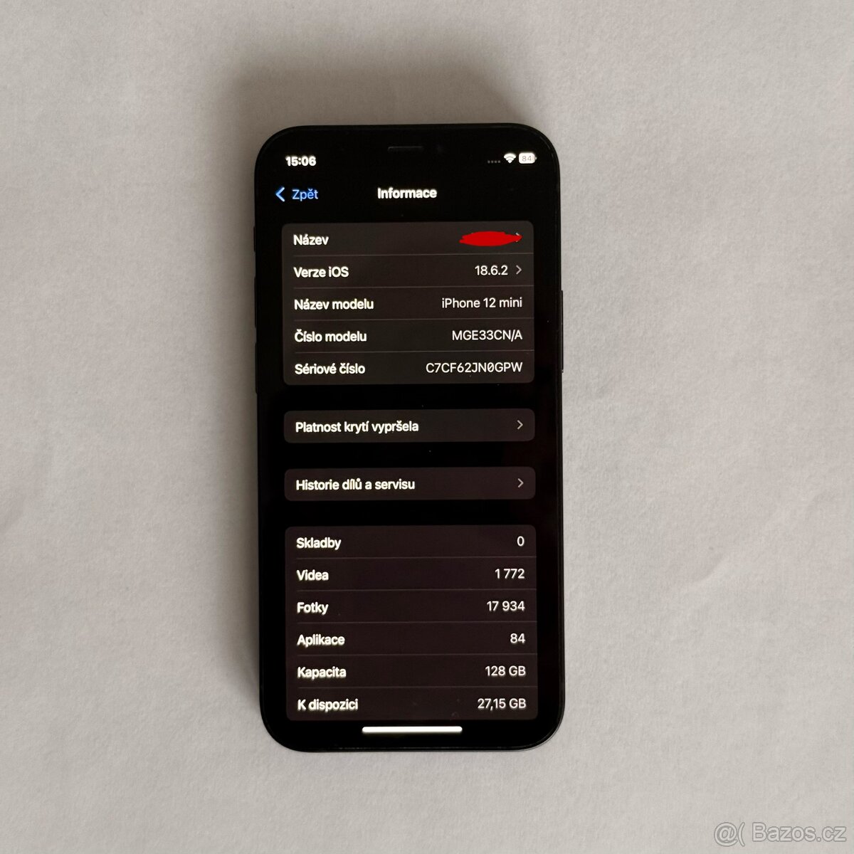 iPhone 12 mini 128GB černý - 4
