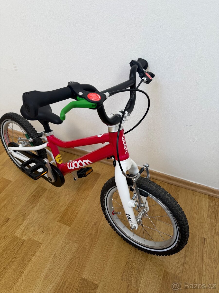 Dětské kolo Woom 2 Go Hot pink - 4