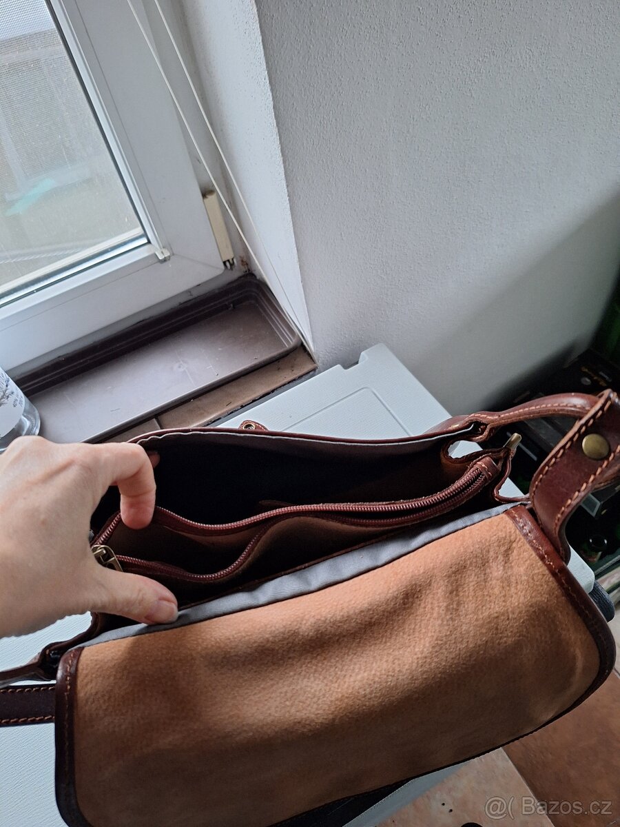 Kozena kabelka pres rameno - 4