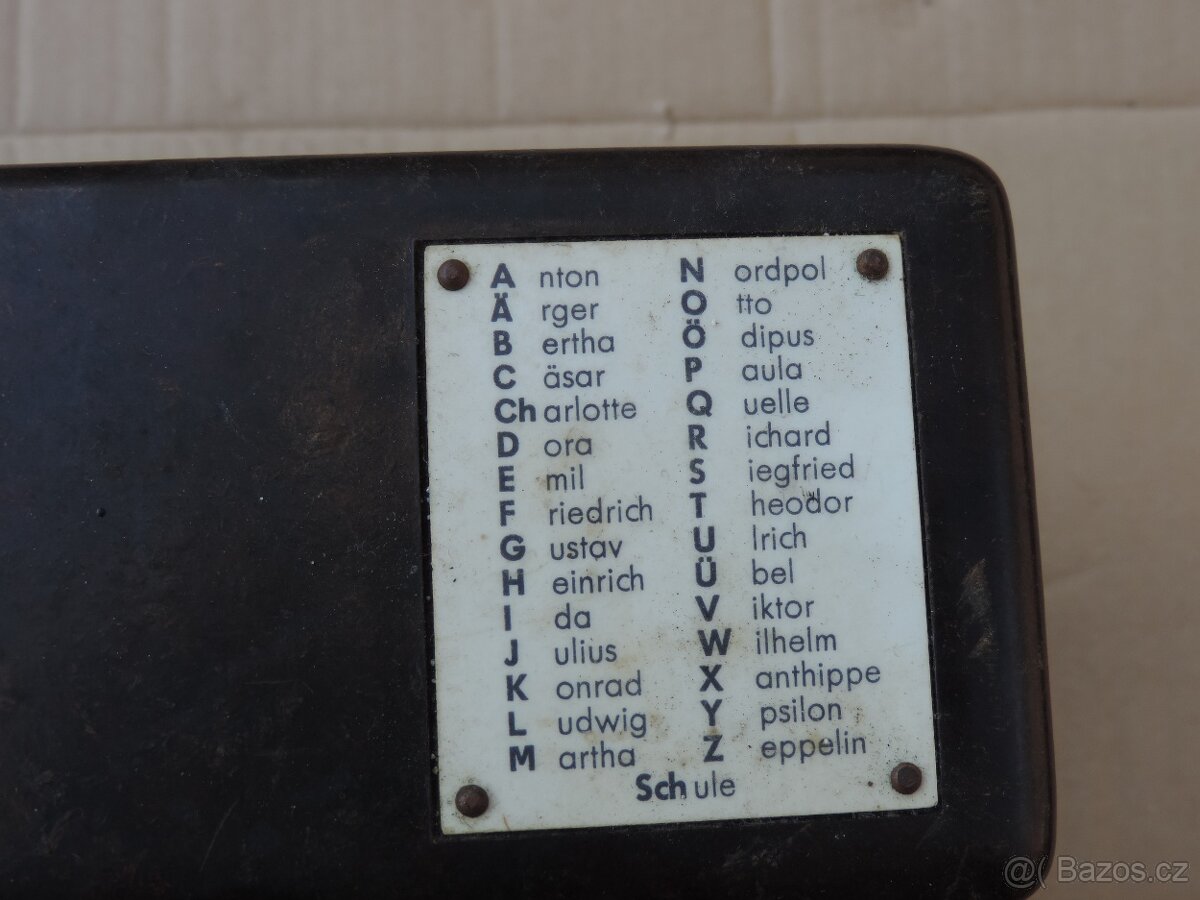 Polní telefon FF 33 Wehrmacht z Druhé svět. války - 4