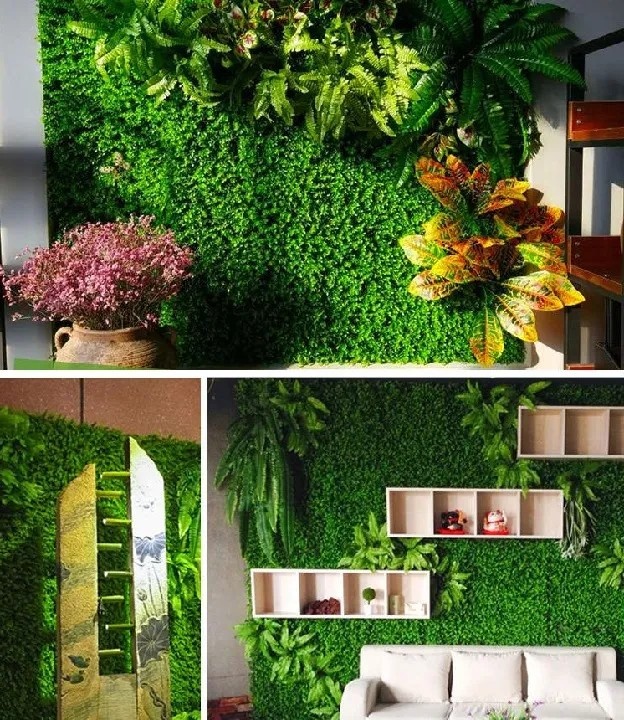 Sada umělých panelů Boxwood – 24 ks 50x50cm - 4