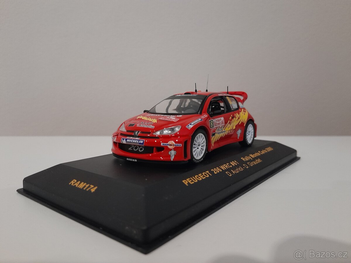 model PEUGEOT 206 WRC/IXO RAM082-RAM174 - 4