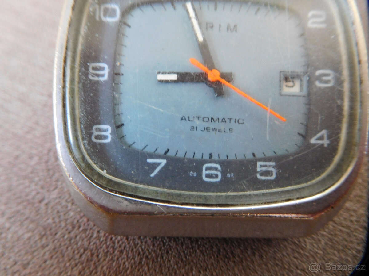 HODINKY PRIM AUTOMATIC 21 JEWELS - TELEVIZE - 4