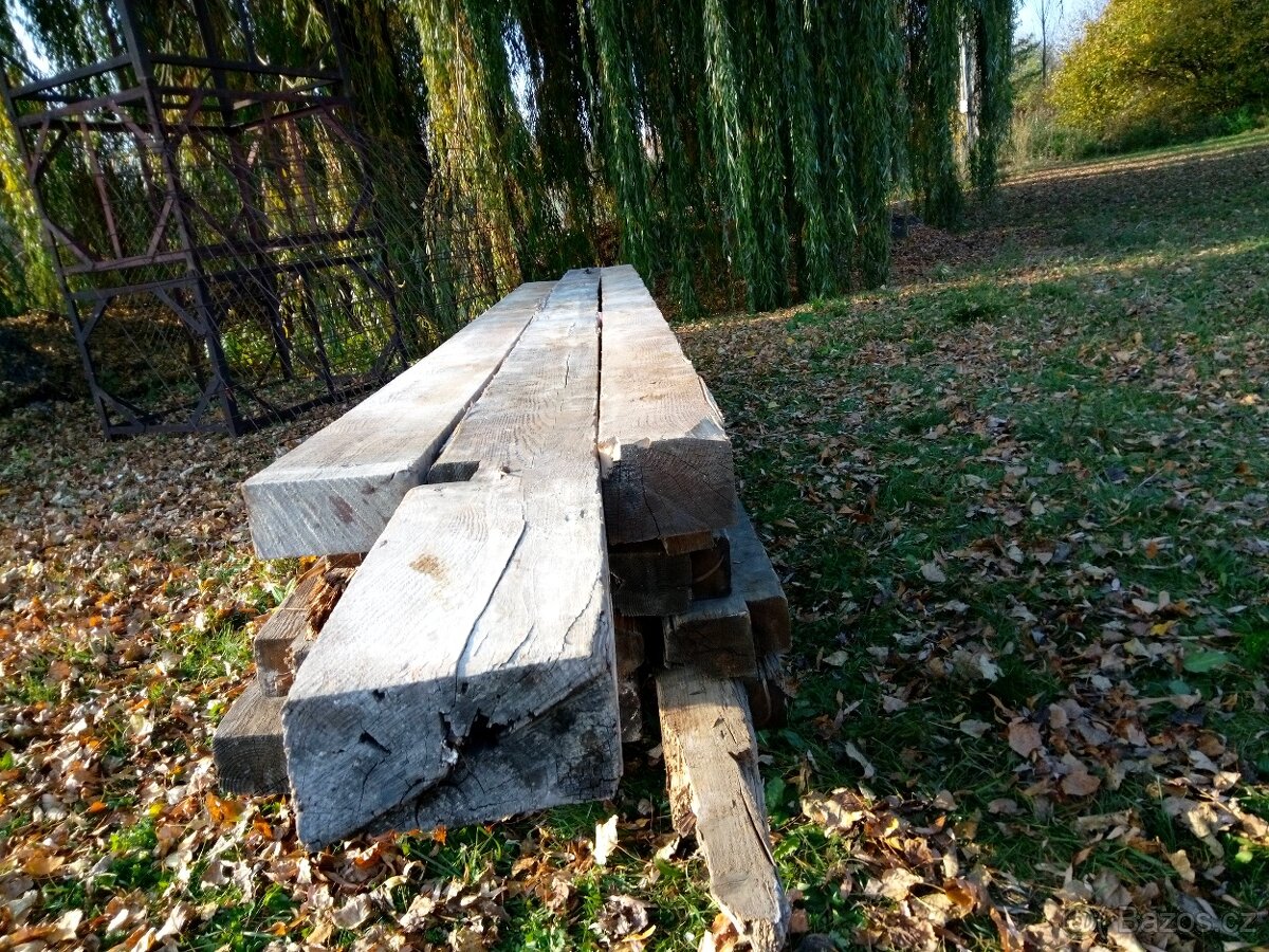 Staré tesané trámy, trámy - 4