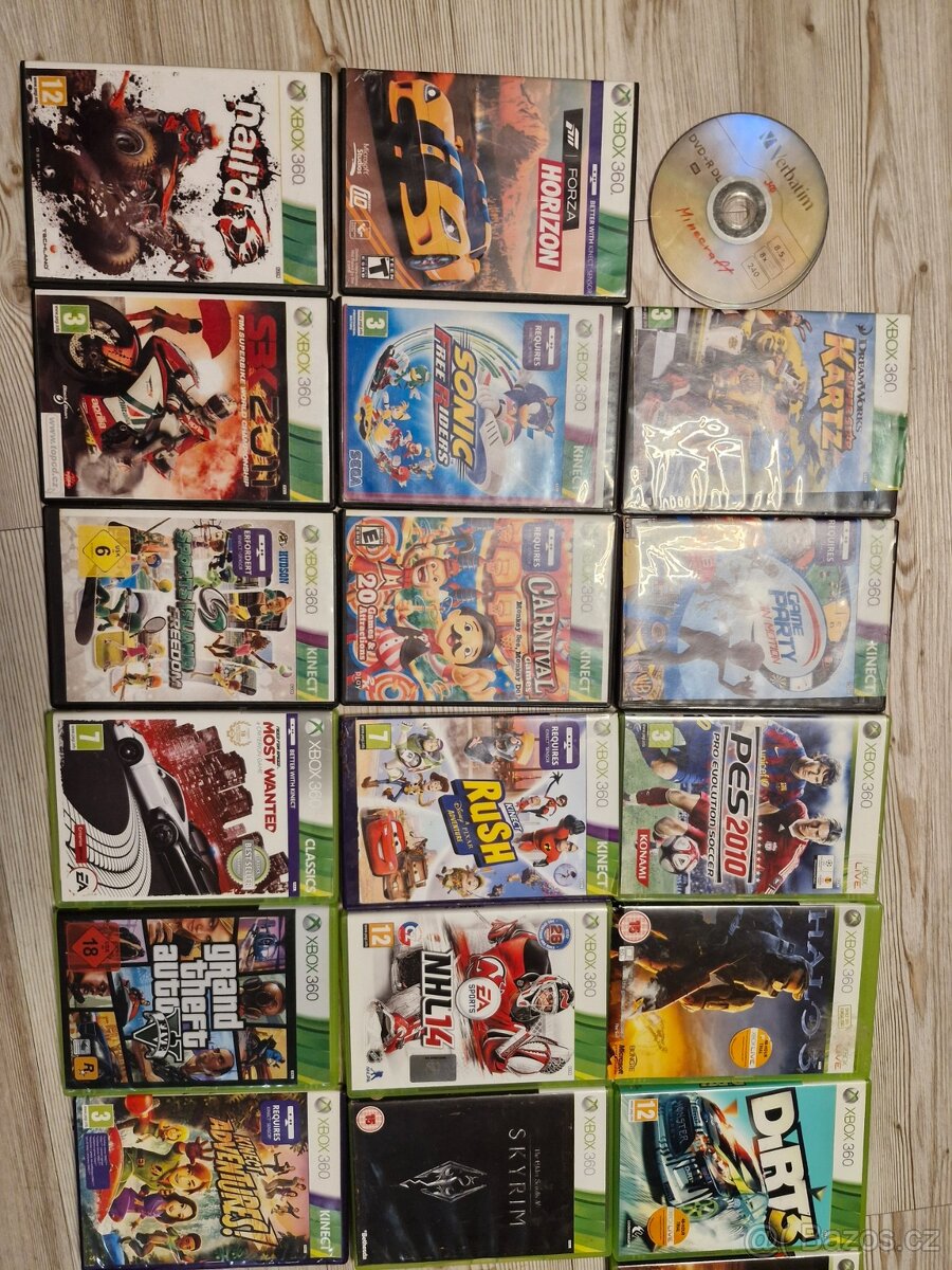 xbox 360, kinekt, ovladac, hdy volant - 4