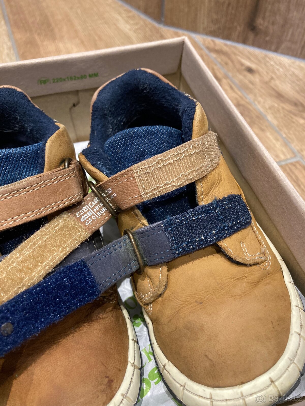 Boty/polobotky kožené 23 - 4