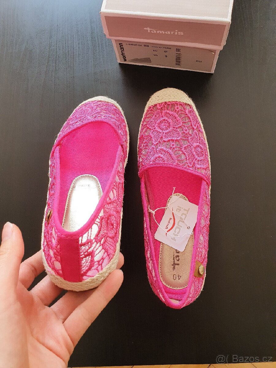 Espadrilky Tamaris vel 40 - 4