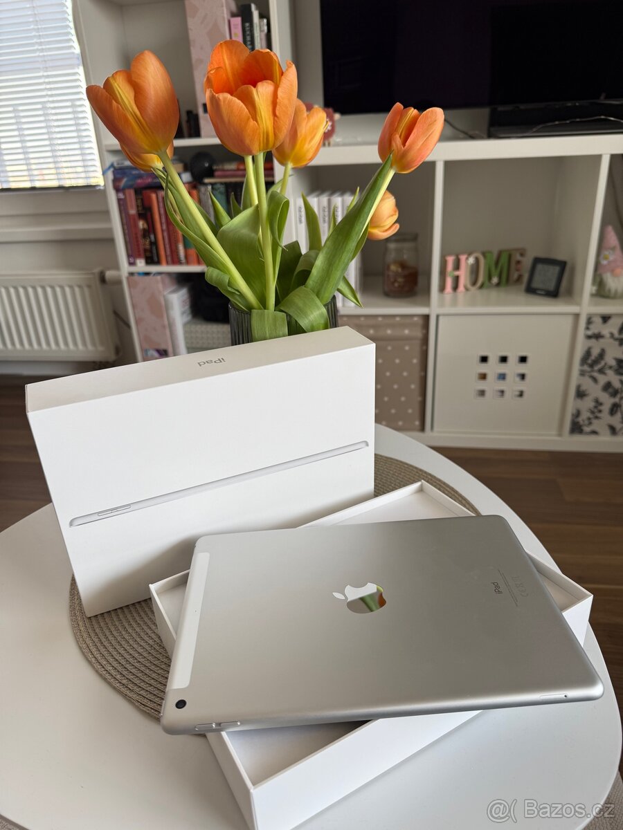 Apple iPad 10.2 Wi-Fi + Cellular 64gb - Silver + case Burga - 4