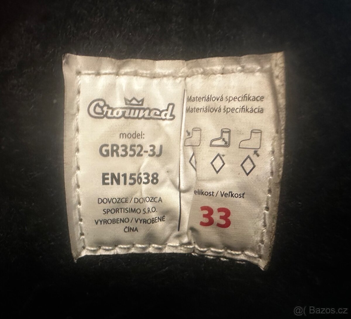 brusle Crowned vel. 33 - 4