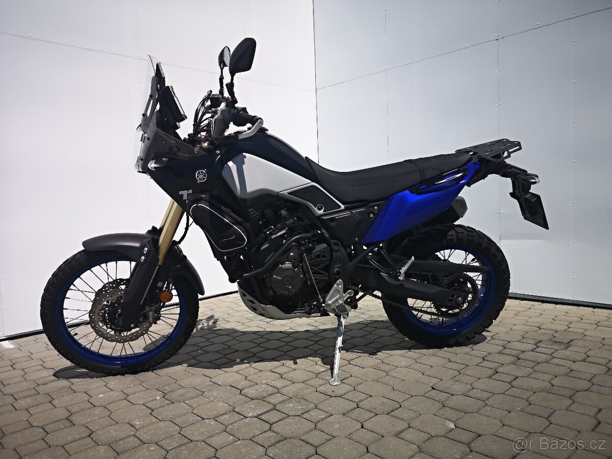 Yamaha 700 Tenere 2021, nové v ČR,1.majitel, 10.400 km