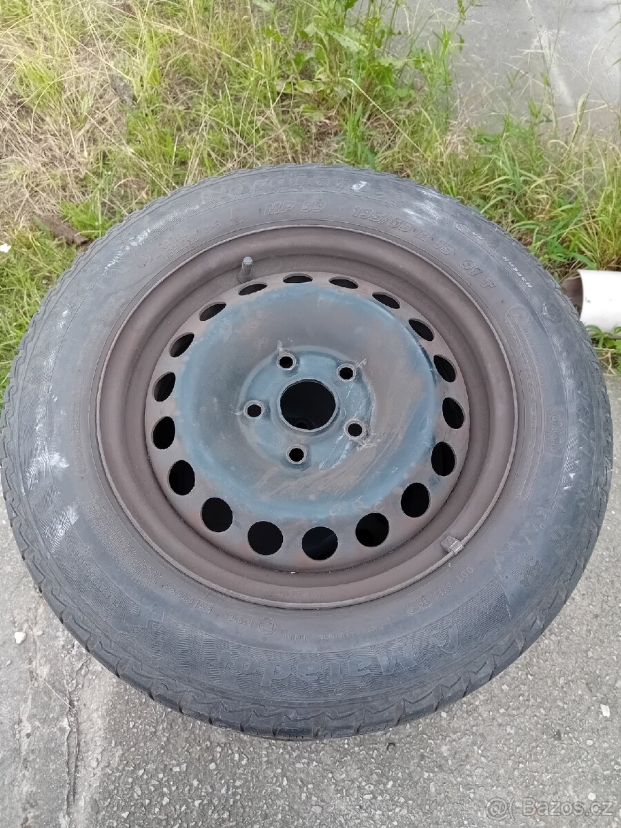 Plechove kola na octavia 2 6jx15 et 47 - 4