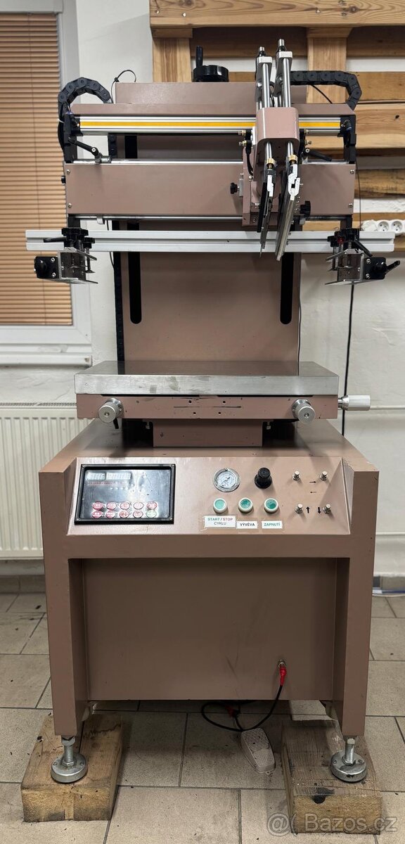 Sítotiskový stroj - poloautomat - 4