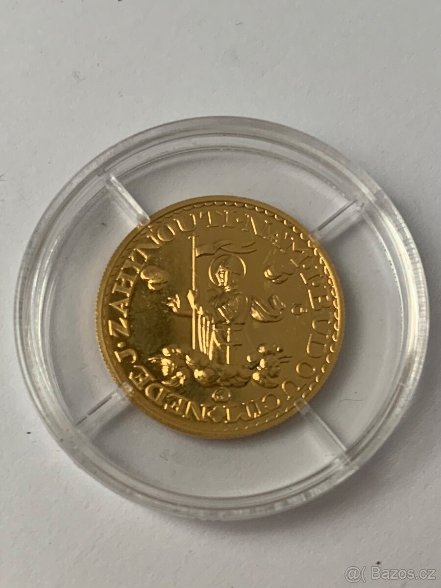 Svatováclavský dukát 1923/2022 soutěžní návrh A.Odehnala č.6 - 4