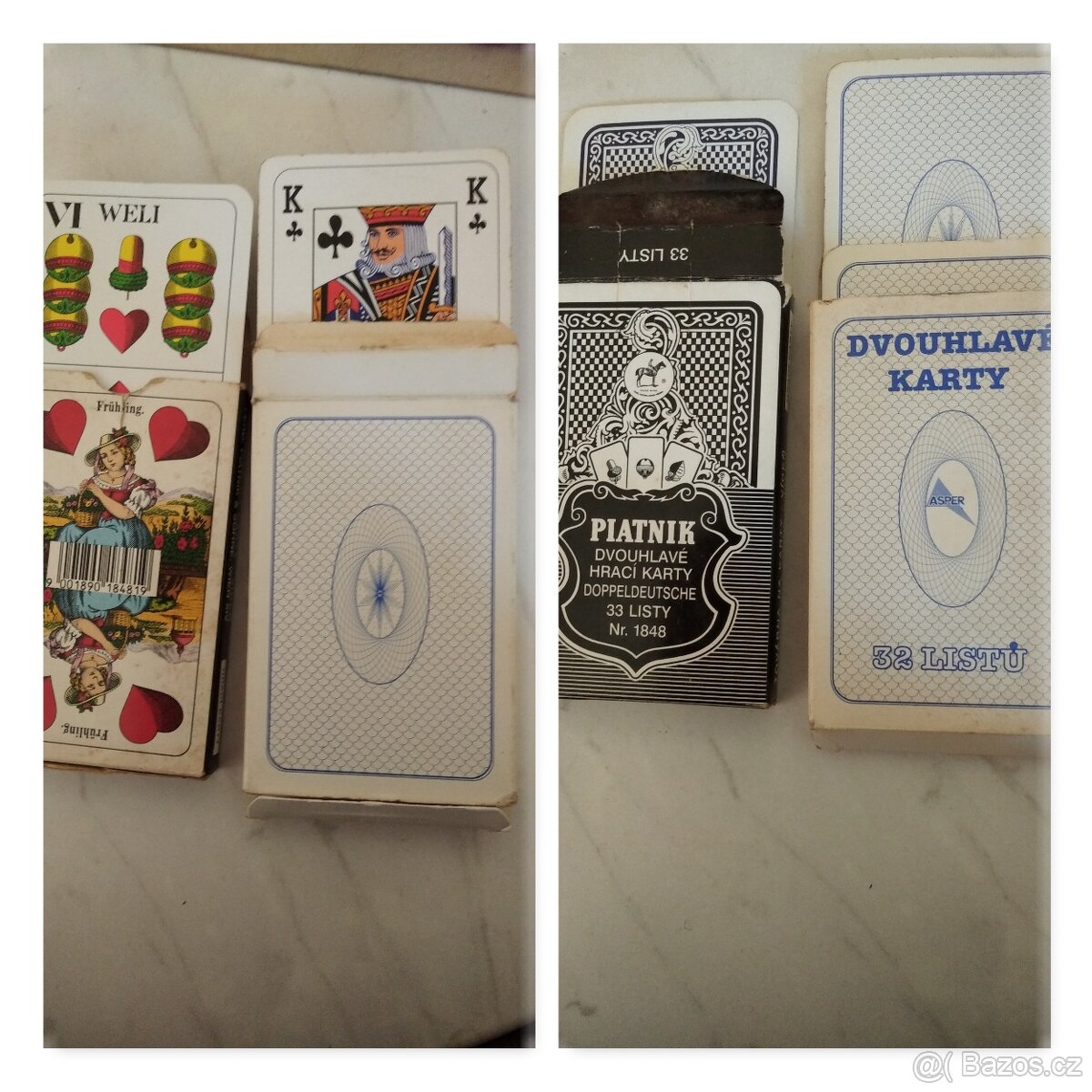 hrací karty bridž, kanasta - 4