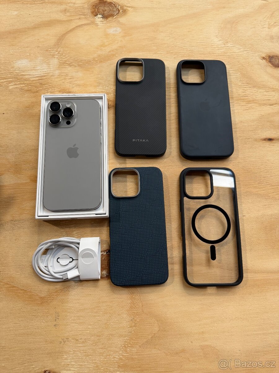 iPhone 16 Pro Max 256 GB – Přírodní Titan – jako nový - 4