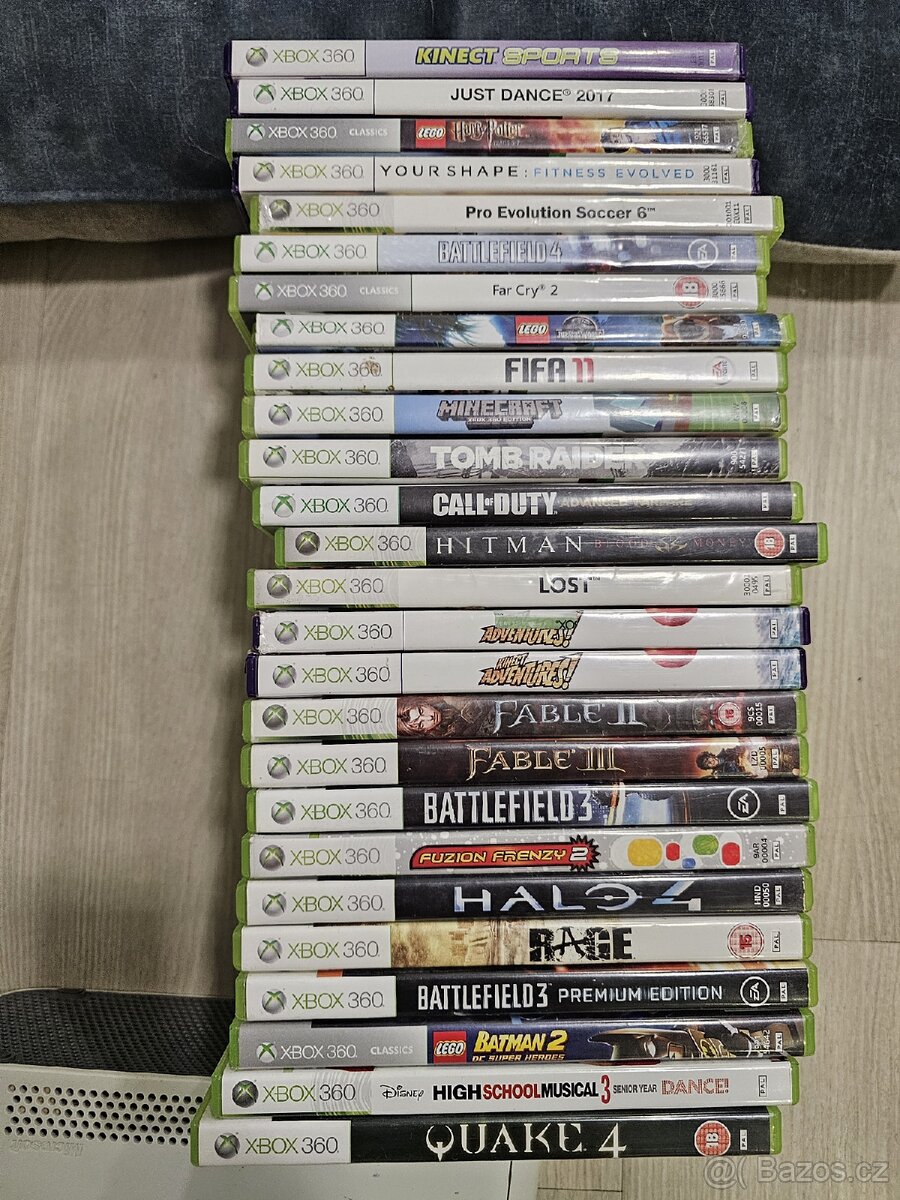 Xbox 360 na opravu + kinect+ hry - 4