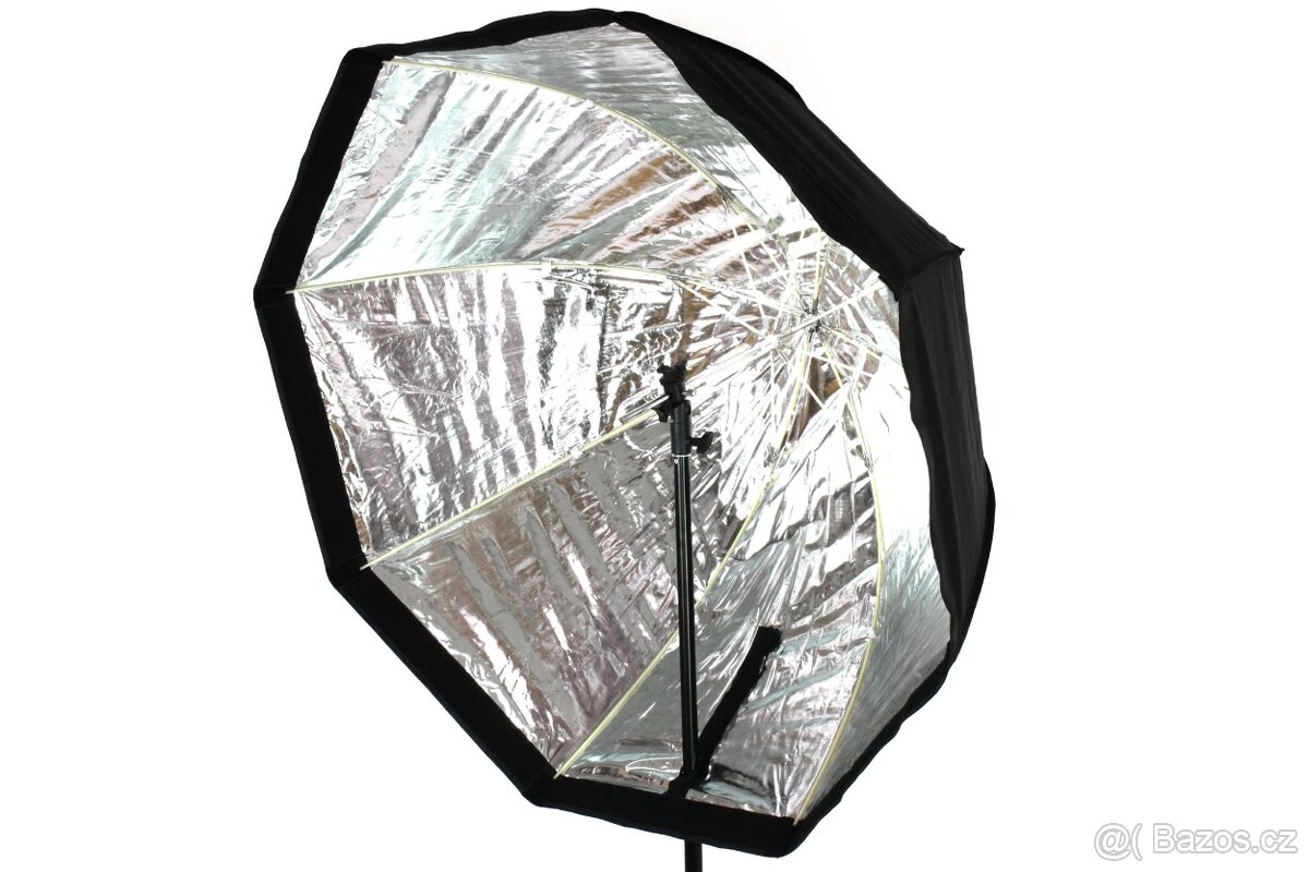 Softbox pro systémový blesk Octagon 95cm komplet + Honeycomb - 4