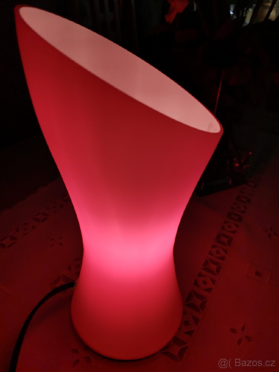 Krásná červená lampa lampička - 4