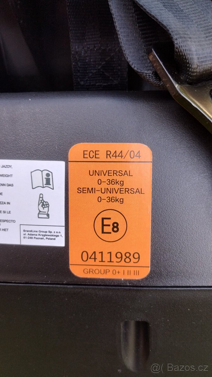 Prodám autosedačku 0-36kg - 4