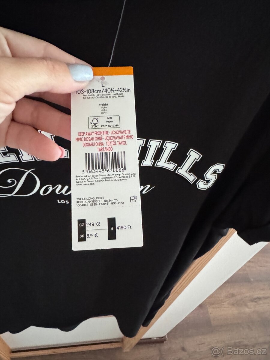 Tričko s prodlouženou délkou - vel. 44/46 - 4