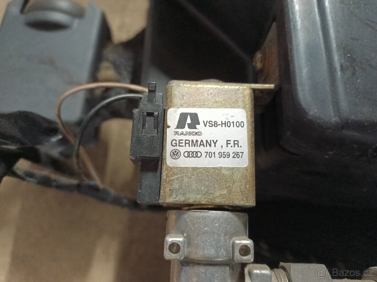 VW T4 - přídavné topení do zadu - 4