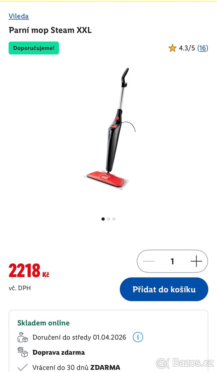 Parní čistič Vileda - 4