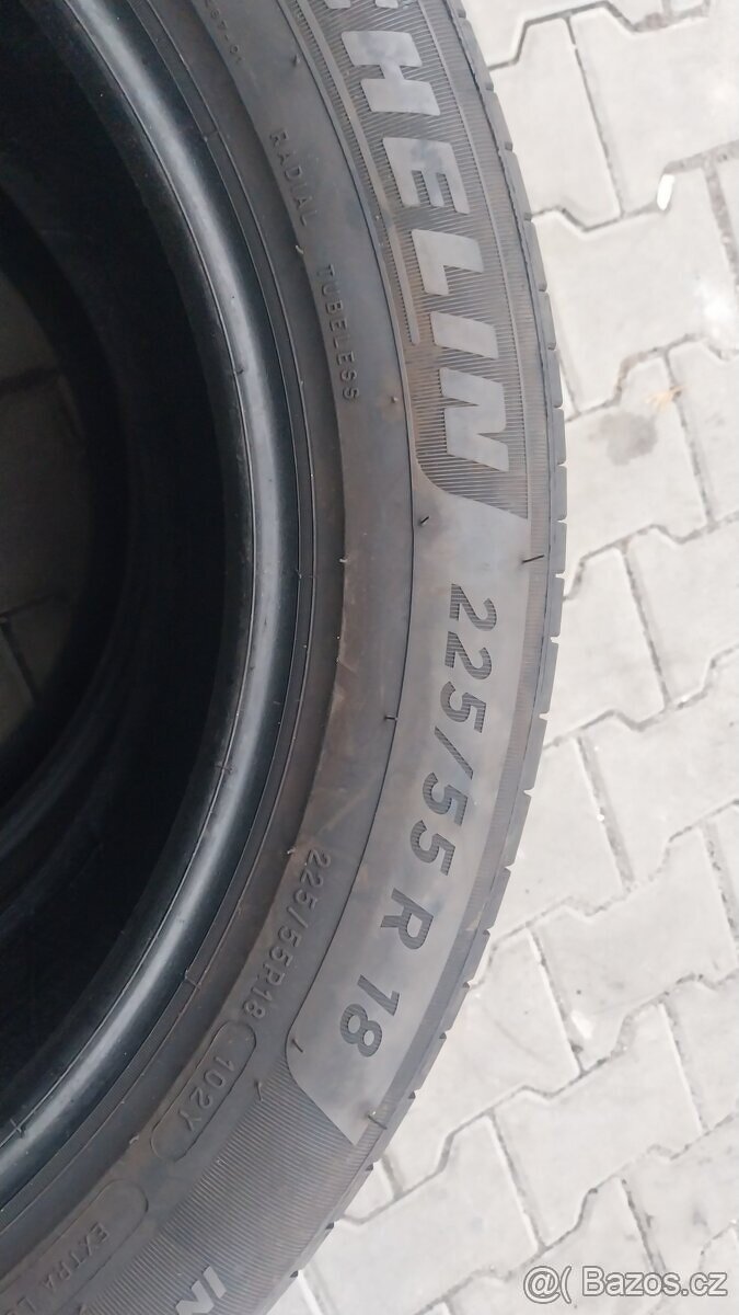 Prodám 2 x letní pneu Michelin 255/40/18 - 4