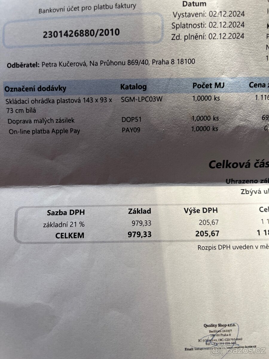 Plastová ohrádka pro zvířátka - 4