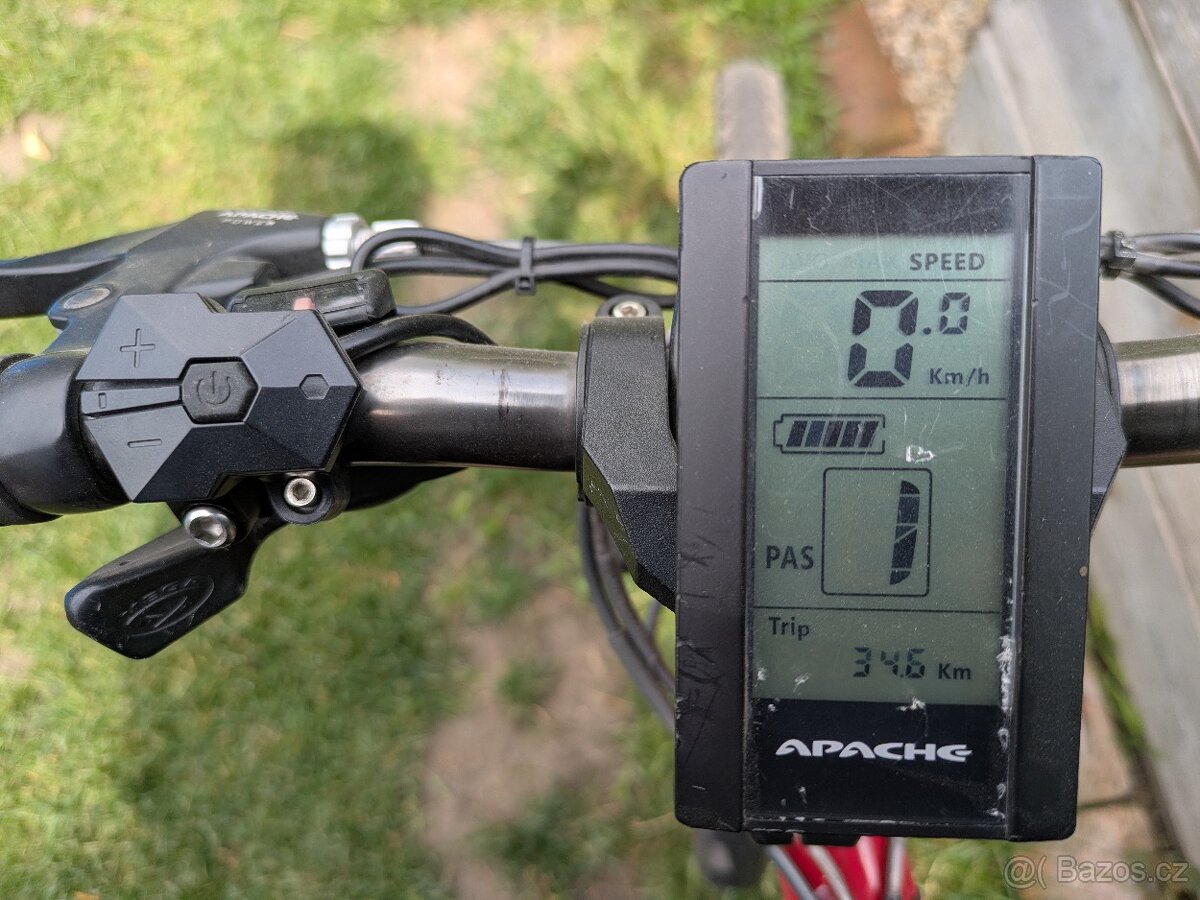 Horské dámské kolo Author přestavěné na elektrokolo - 4