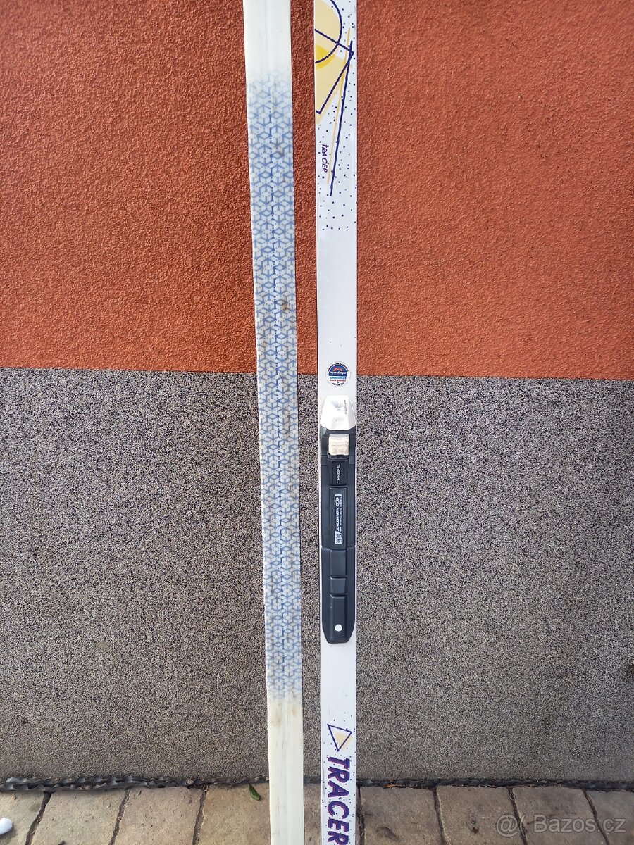 Běžky 190 cm s vázáním - 4