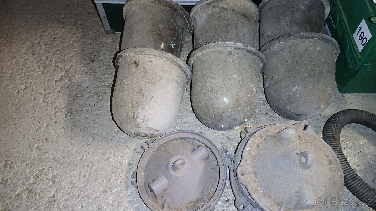 Retro industriální světla, průmyslové lampy - 4