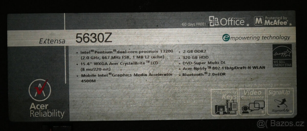 Acer Extensa 5630Z - 4