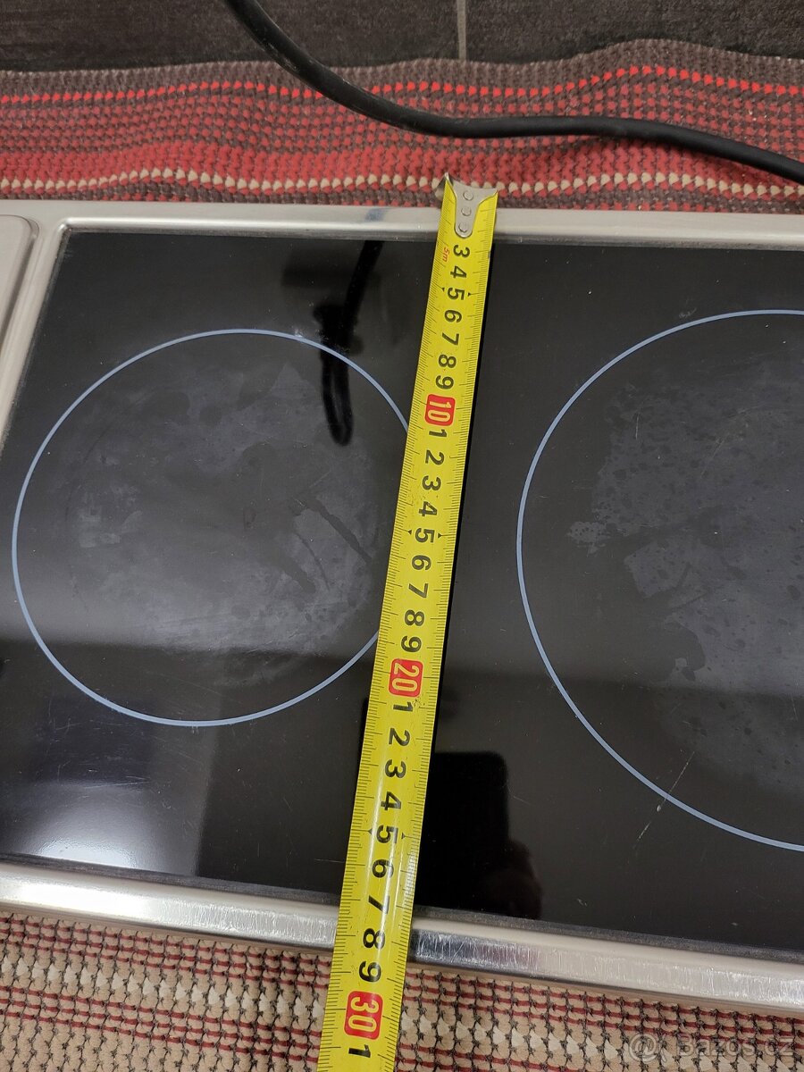 sklokeramický vařič, vestavba - 4