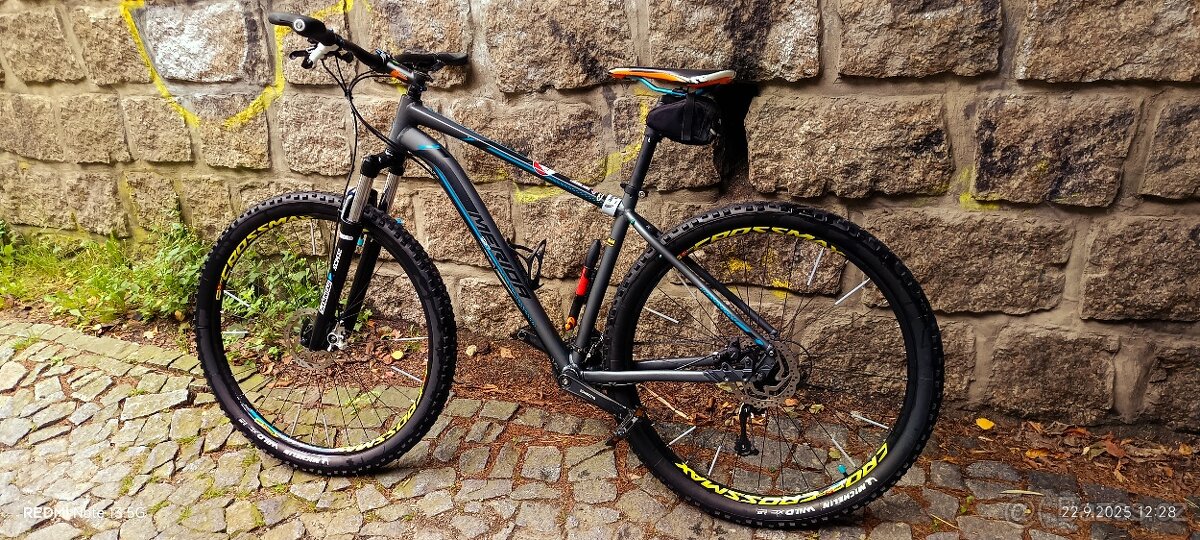 MERIDA Big.Nine 40 Matt Dark Silver (Blue/Blk) - 4