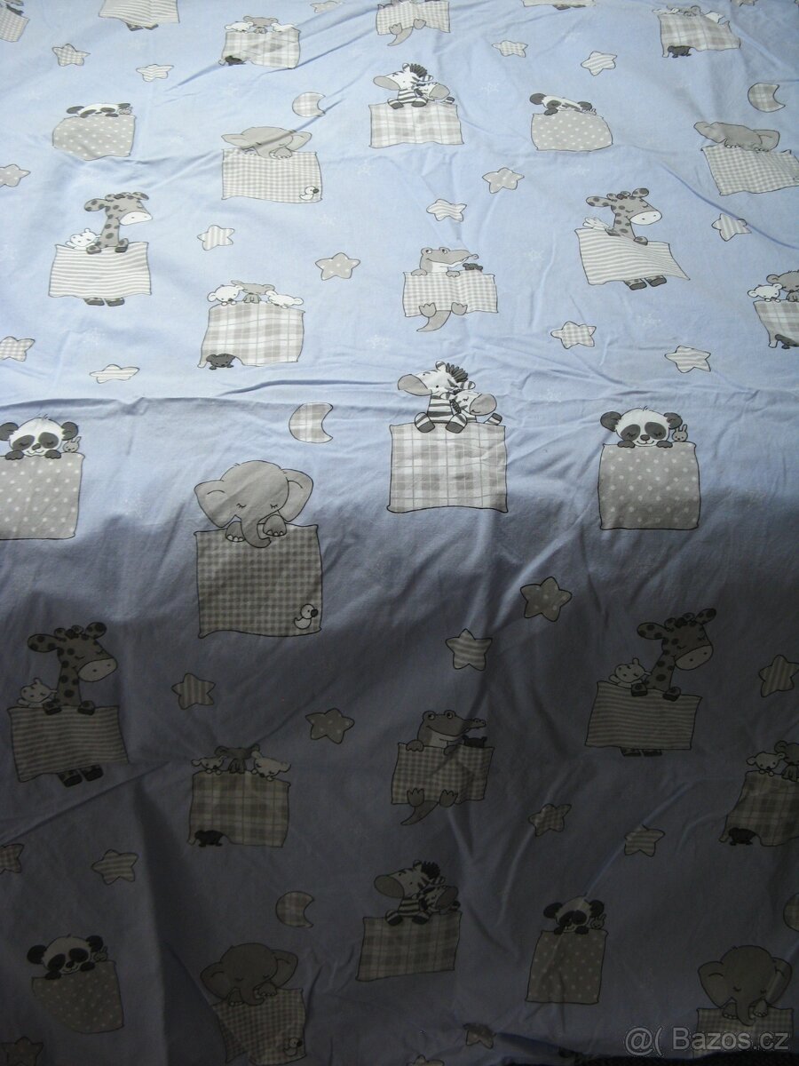 Povlečení do postýlky, pleny, bryndáky Matějovský a IKEA - 4