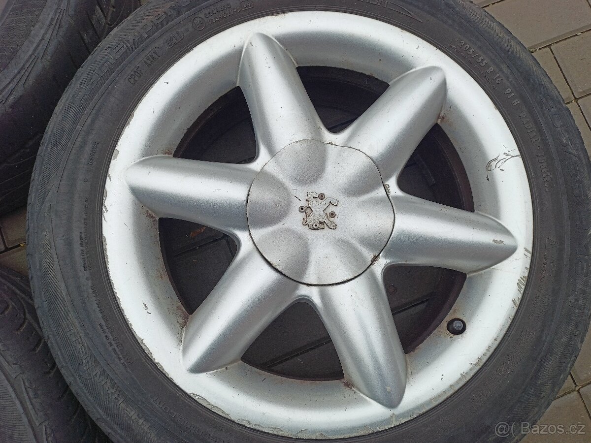 Prodám originální alu bbs ze 406 coupe - 4