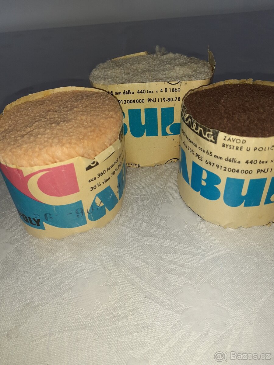 RETRO ručně vázaný polštář - 4